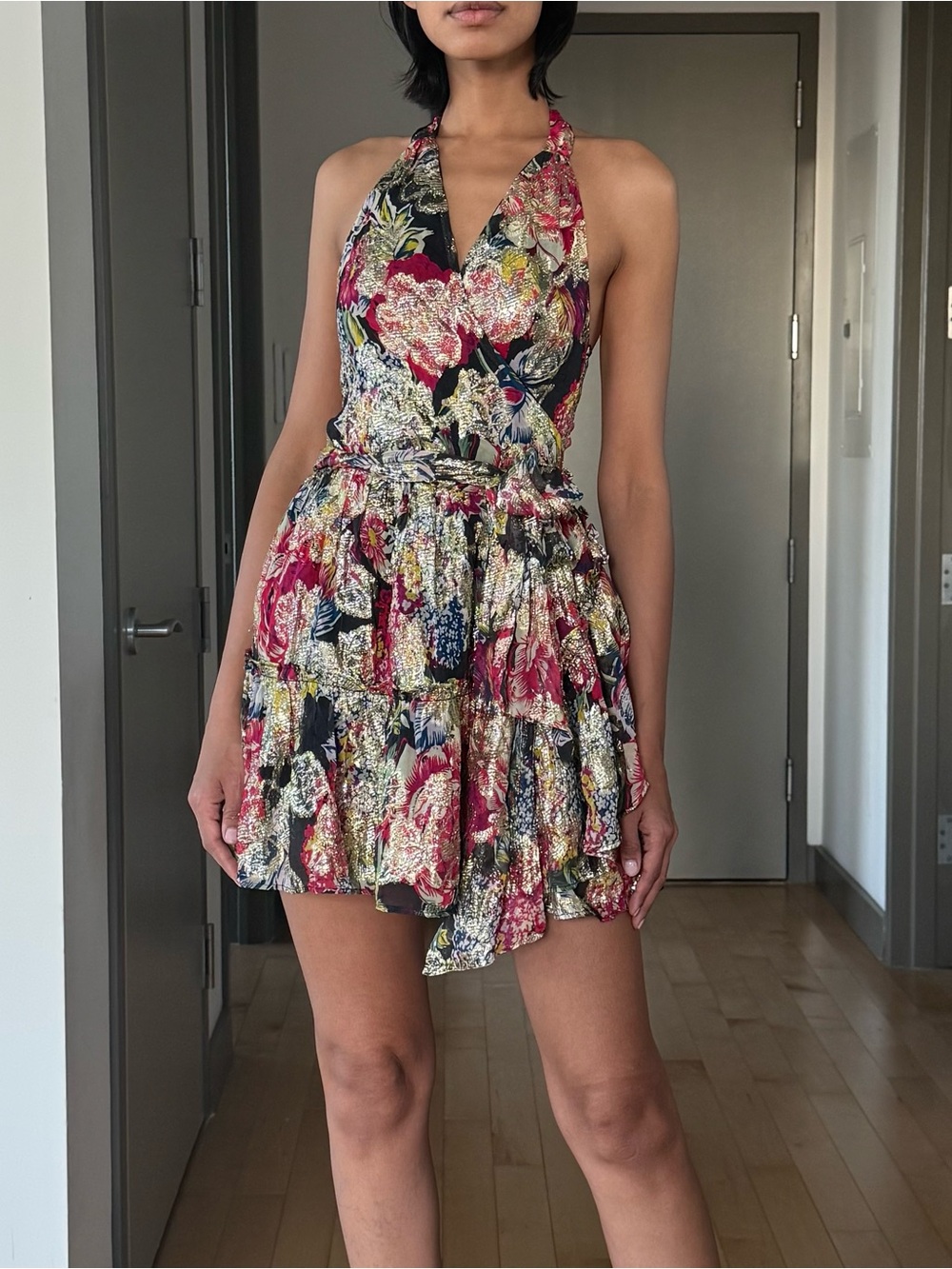 NWT Love The Label Halter Mini dress